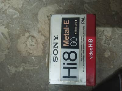 Sony Video Tape Cassette
