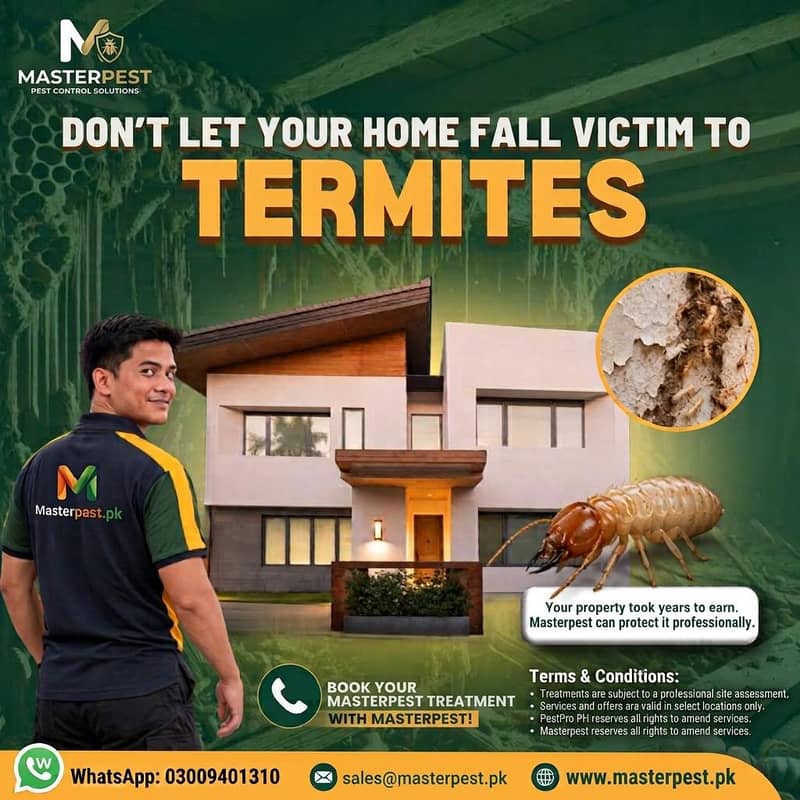 Termite control/pest control/cockroach spray/fumigation 1