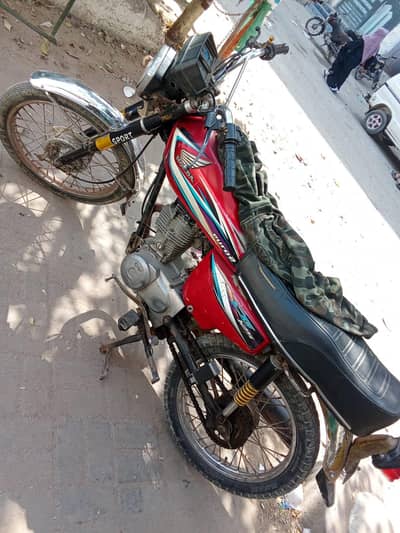 honda cg 125 karachi number 2008