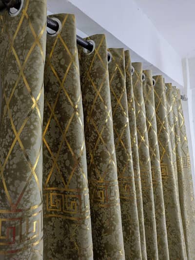 Malai Texture Velvet  Executive Curtain (2 curtains set)