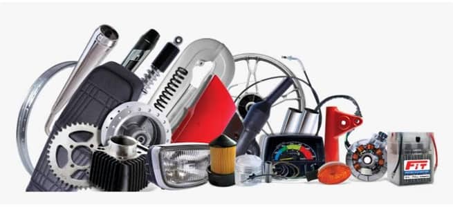 over all 70cc and other bike parts only new karachi