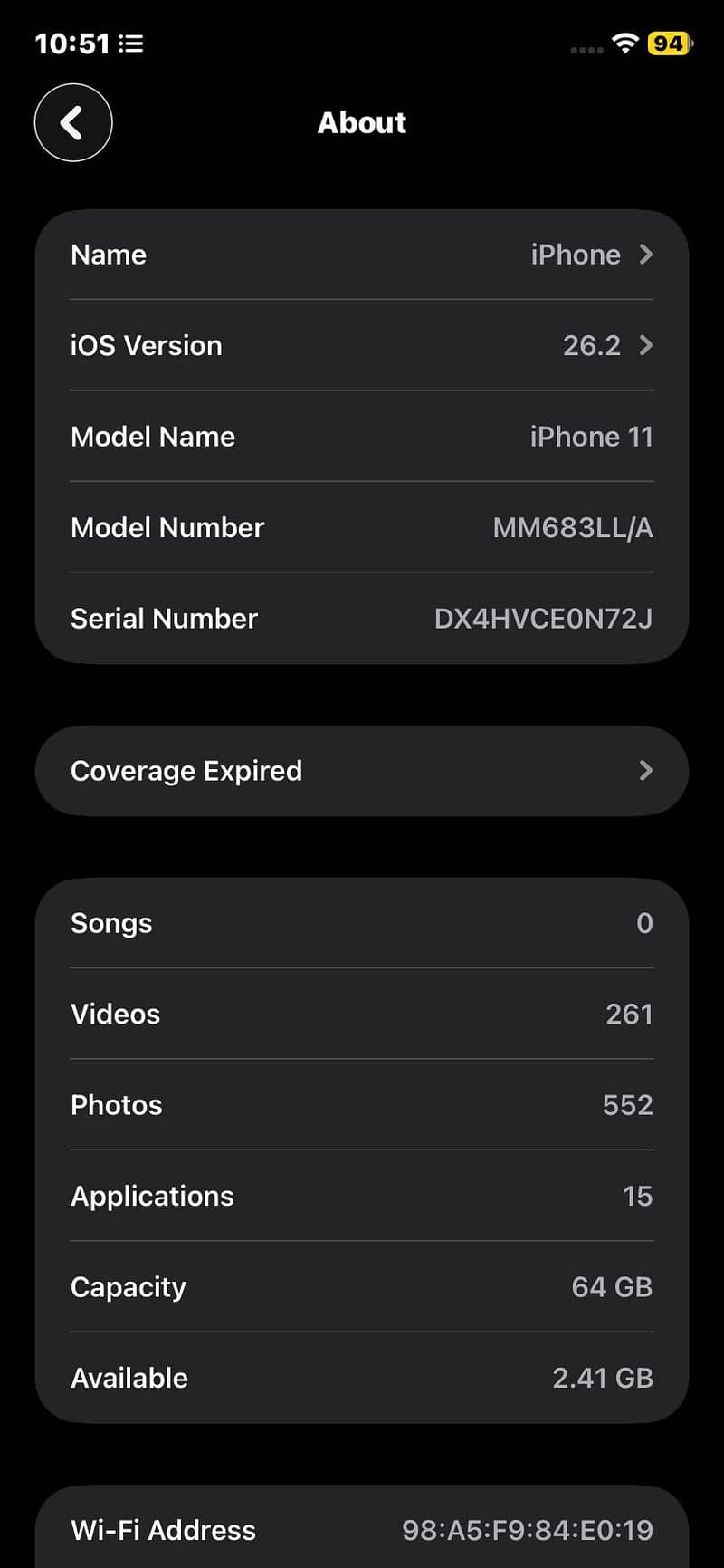 Apple iPhone 11 5