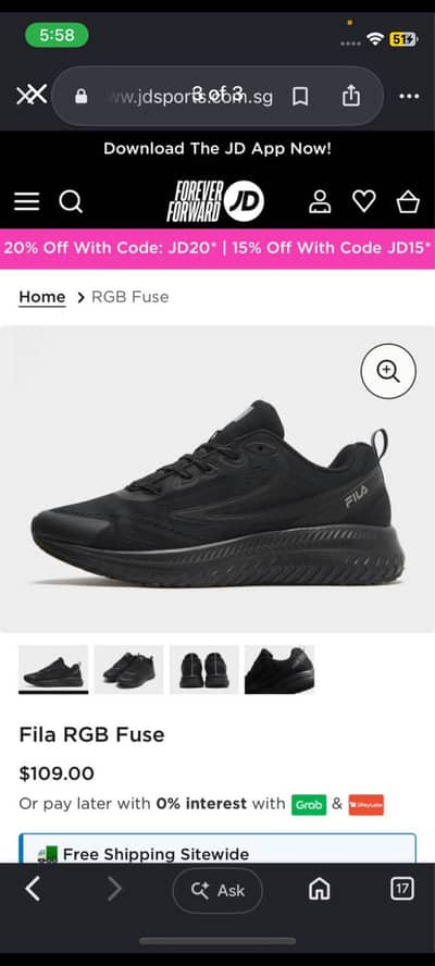 Must have Fila running shoes