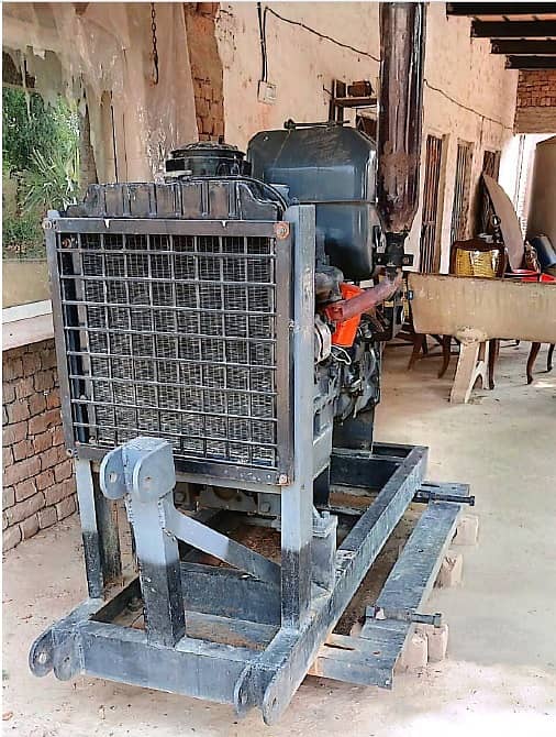 Fiat 640 Engine with Generator Frame 2