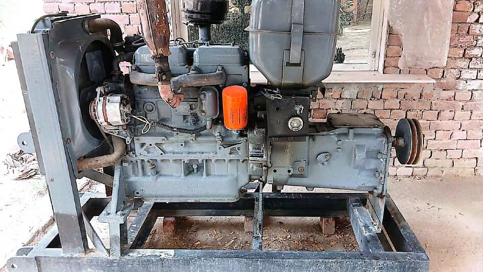 Fiat 640 Engine with Generator Frame 3
