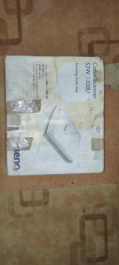 BenQ S2W 3300U scanner,