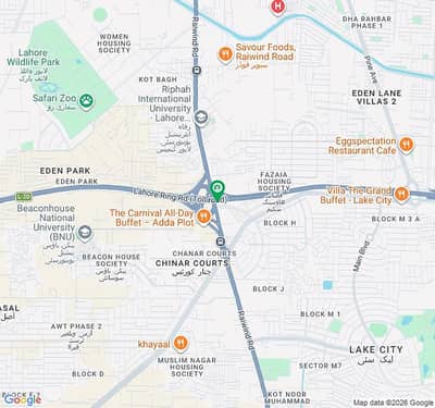 What A Semi Commercial Property At Sunset Avenue And Raiwind Road Adda Plot Dual Front