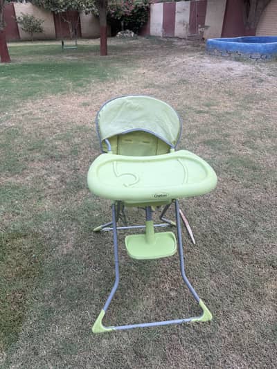 Green high / dining chair