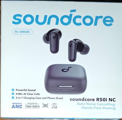 Anker Soundcore R50i NC Wireless Earbuds – Black