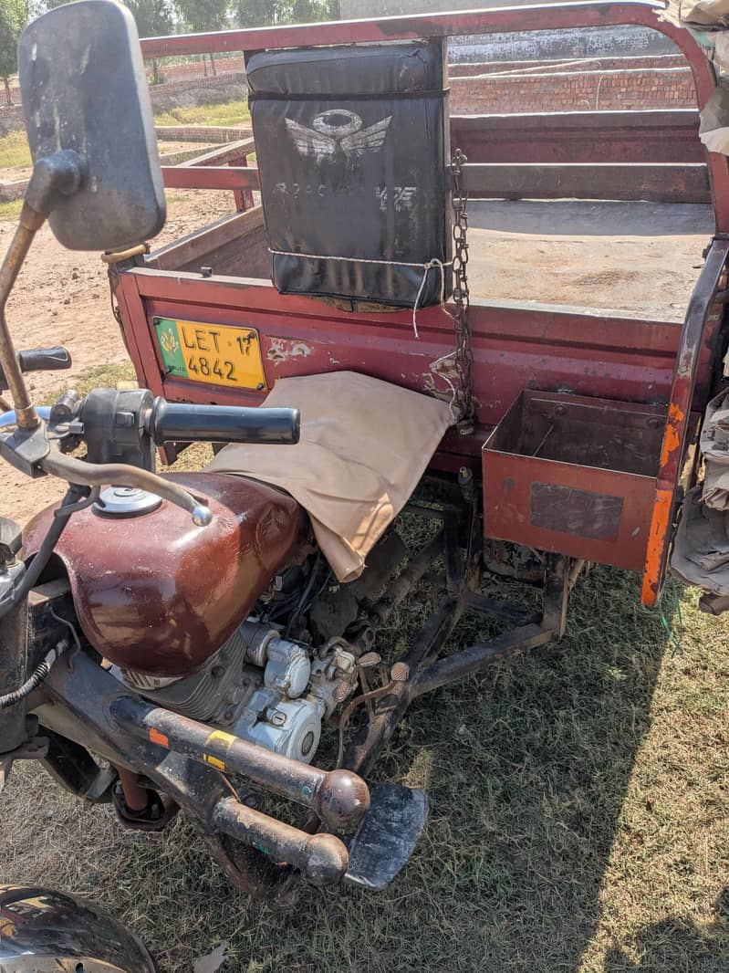 loader rickshaw red new 1