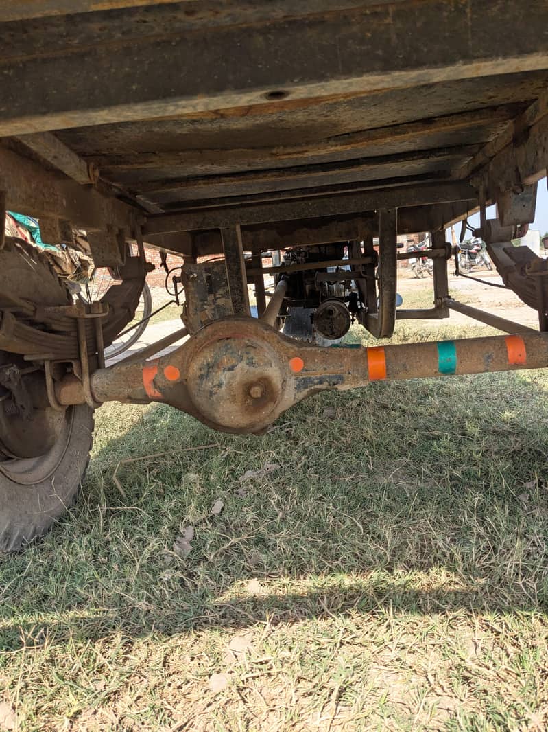 loader rickshaw red new 6