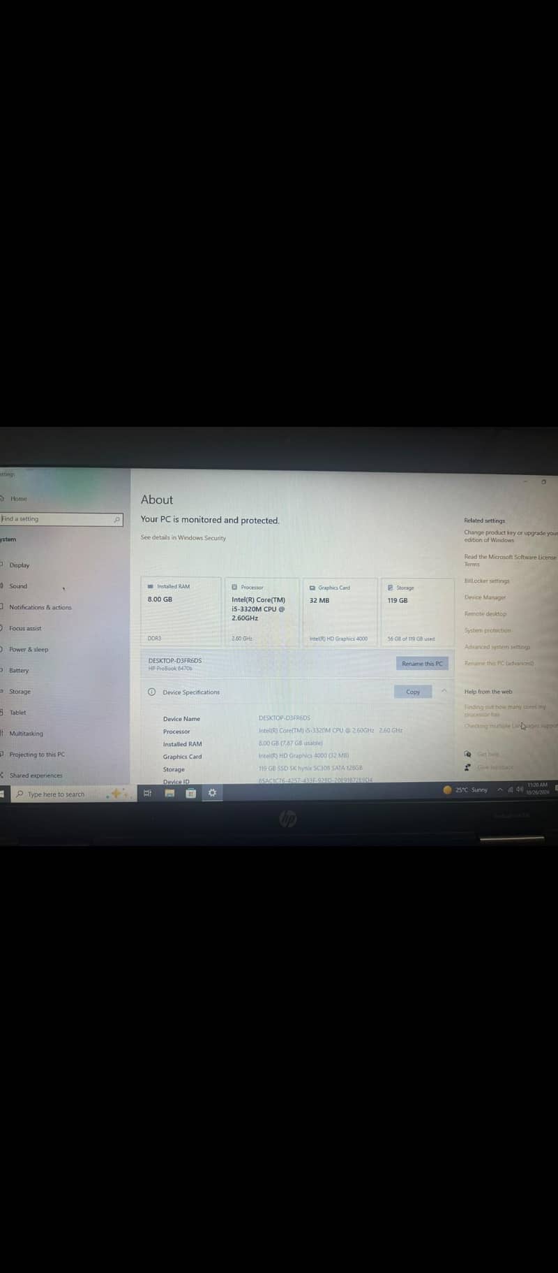 HP Core i5 2