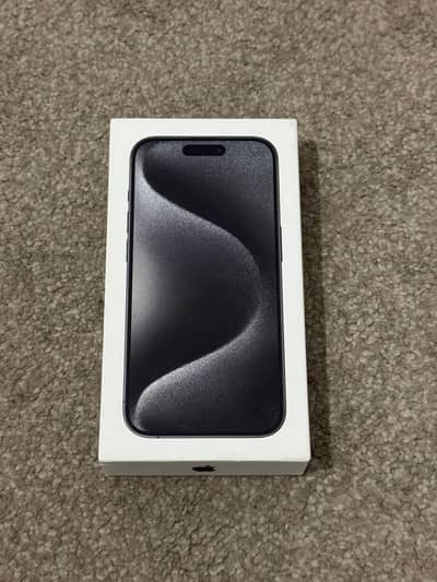 Apple iPhone 15 Pro 512gb jv black brand new
