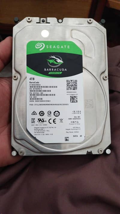 4TB PC Hard Disk – 100% Health | Slightly Used | Excellent Condition