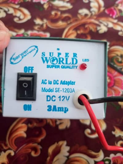 charger 12 v DC charger super world company kha ha all okay ha g