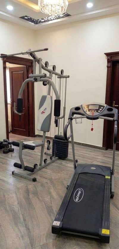 Multi Gym Home Station Automatic treadmill exercise running machine