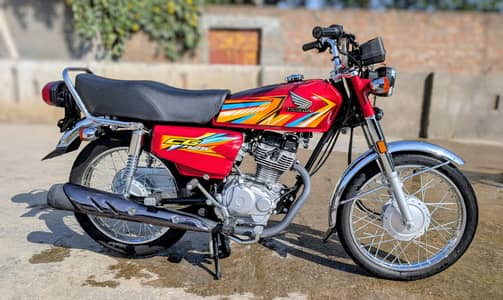 Honda CG 125  | Red | 2026 | Unregistered (open file)