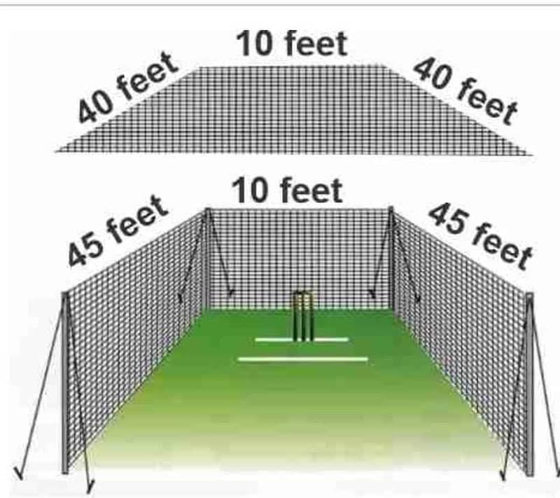 cricket practice net 7