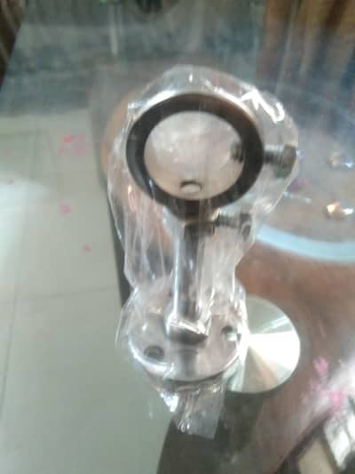 Iron chrome single Curtain Rod bracket