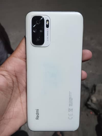 Redmi Note 10 Pebble White - Super AMOLED Display - 10/10 Condition