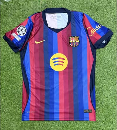 Barcelona Home Jersey 26/27 Only Large Size
