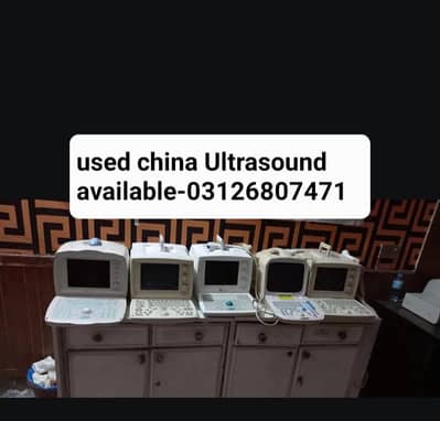 Ultrasound machine/ECG/OTSaman/New/Used available-03126807471