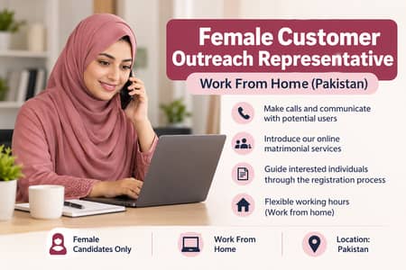 Female Calling Staff Required – Work From Home