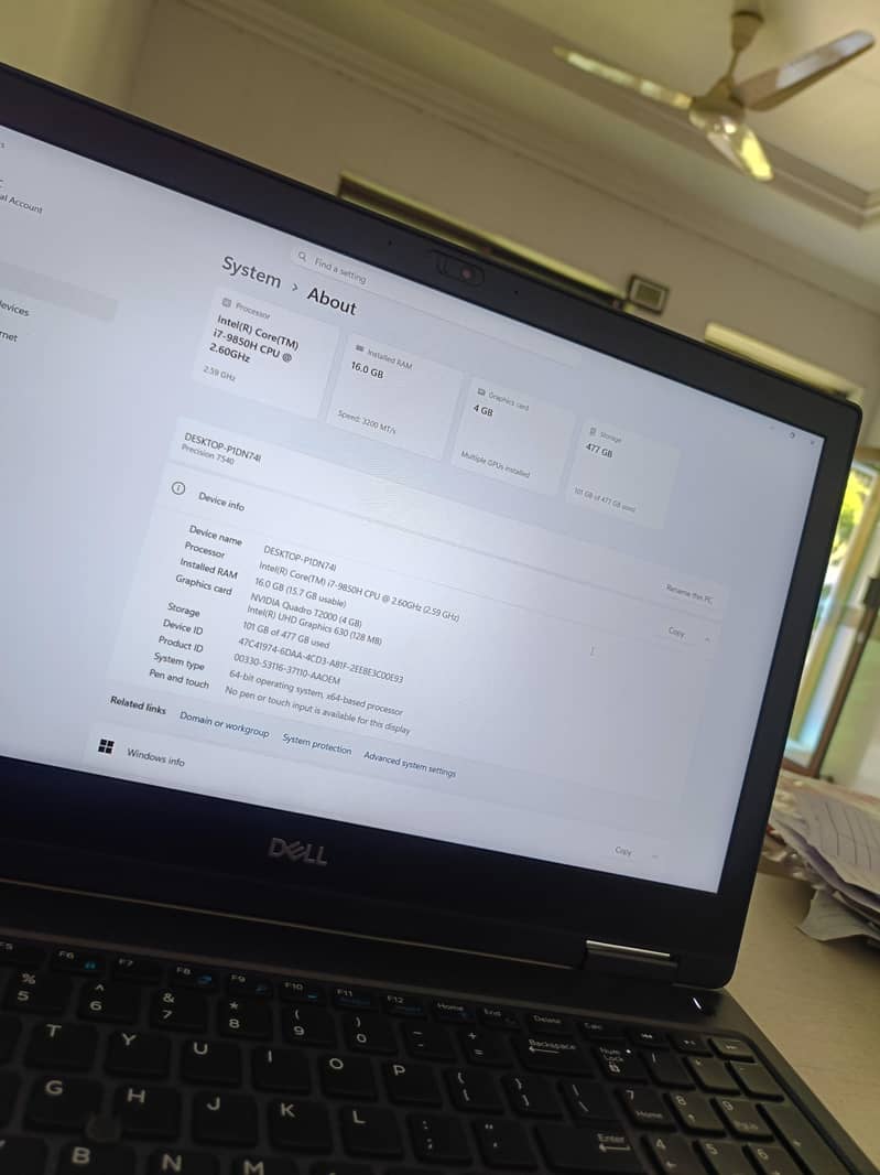 Dell Precision 7540 4