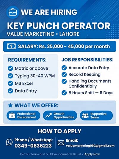 Key Punch Operator(KPO)