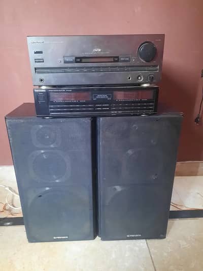 Pioneer A-X750 Stereo Amplifier/ EQUALIZER/ Pioneer S-Z91V speaker