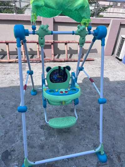 Baby Swing Jhoola for Kids – Musical Baby Swing with Stand