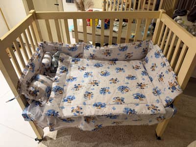 New Wooden Baby Cost / Bed For Sale
