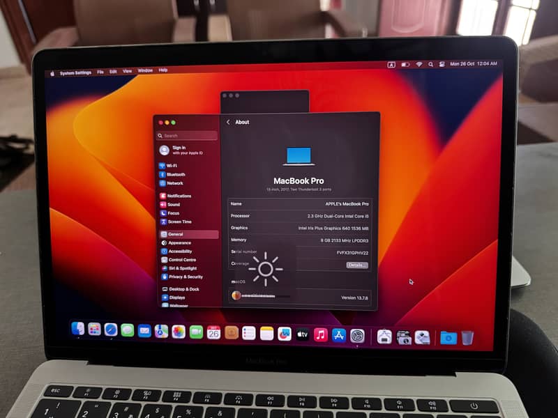 Macbook pro 13.3” 2017 4