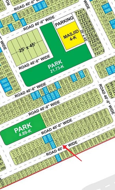 5 Marla Plot Available In OLC A Block Of Bahria Orchard Lahore