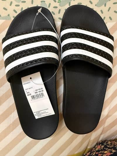 Adidas Black Slides for Sale – Brand New with Tags