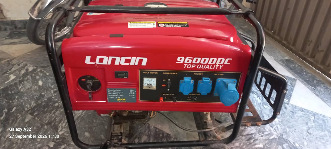 loncin genretor 0