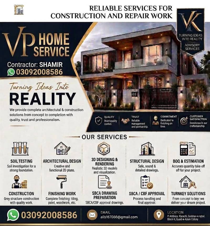 Construction Services | House Construction, Architectural Design & Hom ...