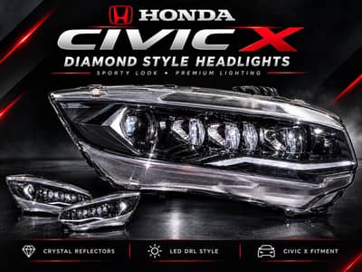 Head lights for civic X
