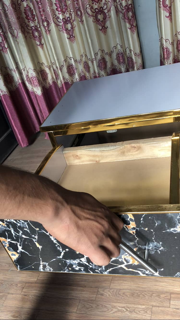 Brand New lamination Sheet Side Table 1