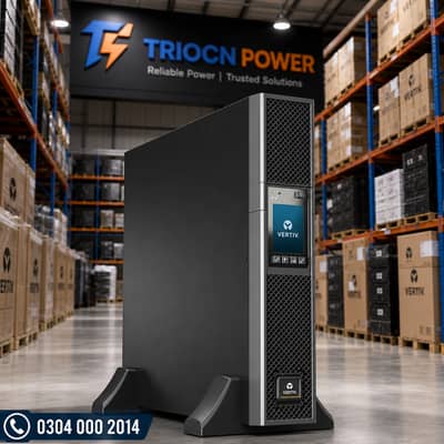 Liebert Vertiv GXT5 3000RT2UXL Online UPS 3kVA High Performance