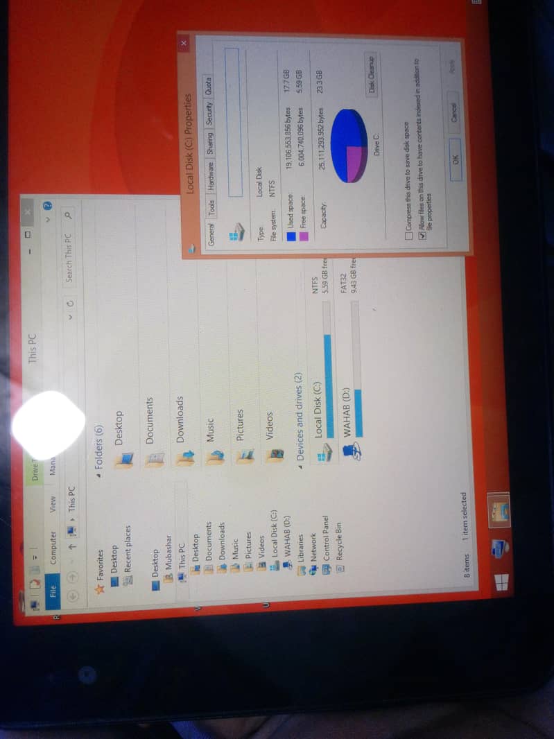 Dell computer tablet hy 1