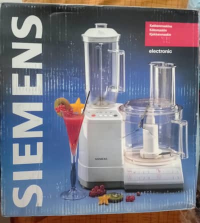 Siemens chopper and juicer
