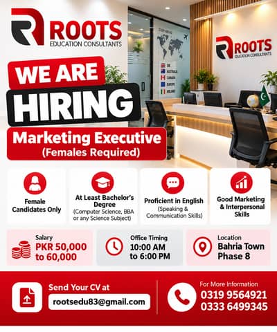 Female Marketing Executive