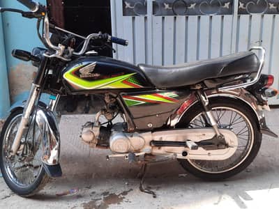 Honda CD 70 2019 modal urgent sale only call