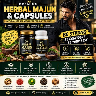 Natural Herbal Products – Majun & Capsules services
