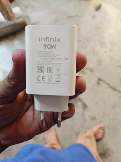 Infinix Note 60 pro box puld original charger