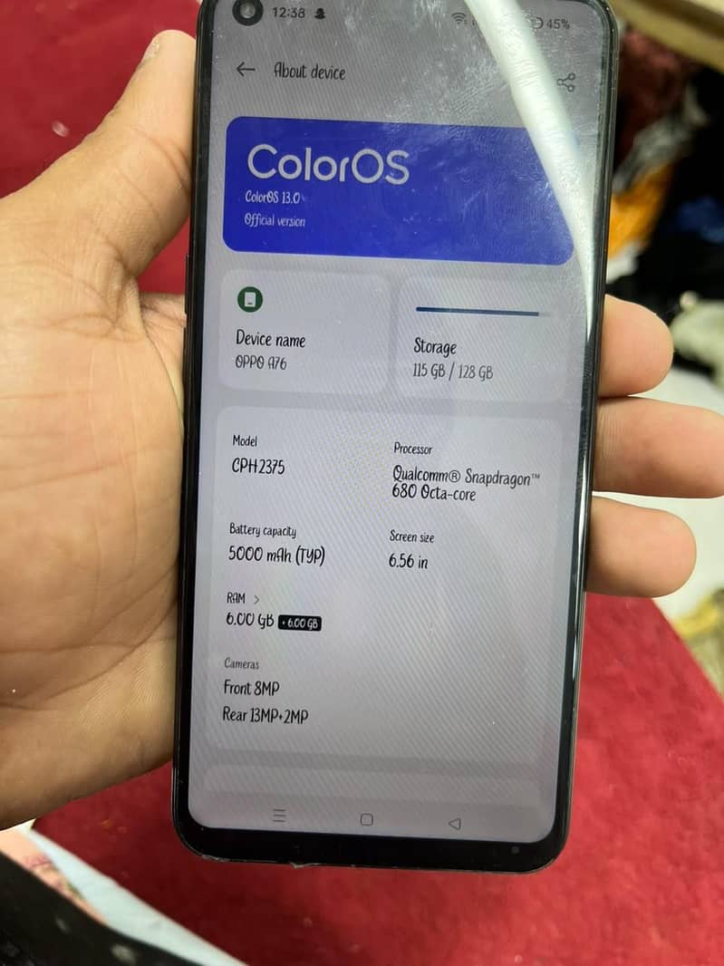 OPPO A76 3