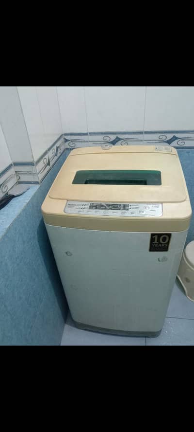 Haier 7.5 kg automatic maçhine
