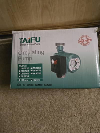Original TAIFU GRS25/6 Water Circulating Pump