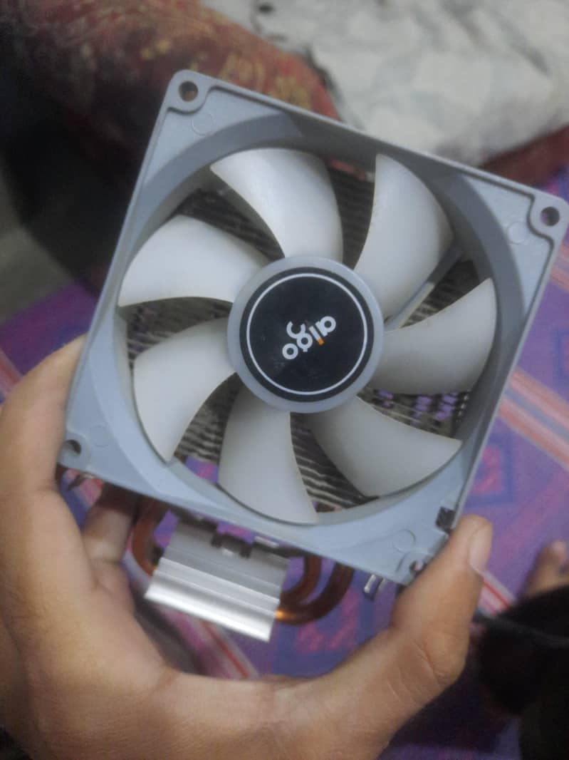 cpu cooler 2 pipe coper 1